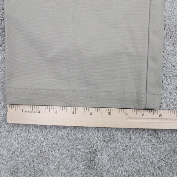 Dockers Chino Pants NWT Mens 38x30 Beige Pleated Stretch Waistband Straight Leg - Picture 4 of 13